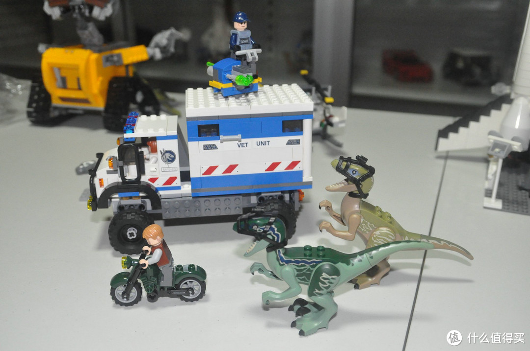 LEGO 乐高 Jurassic World 侏罗纪世界系列 75917 迅猛龙暴走