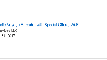 亚马逊 Kindle Voyage 电子阅读器购买理由(价格|评论)