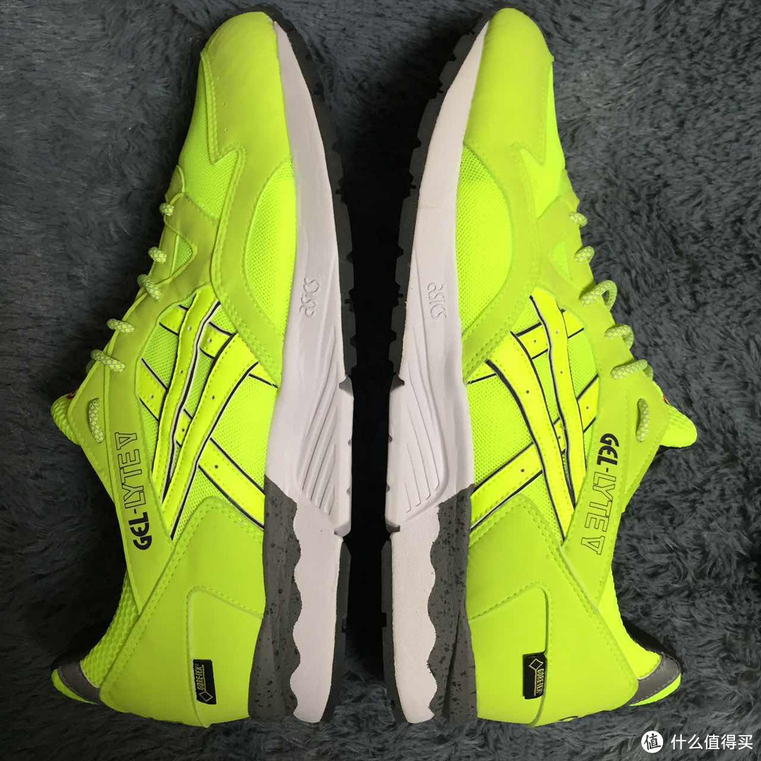 UBIQ x Asics Gel Lyte V "Hazard" 亚瑟士运动鞋GOTEX版与普通版对比