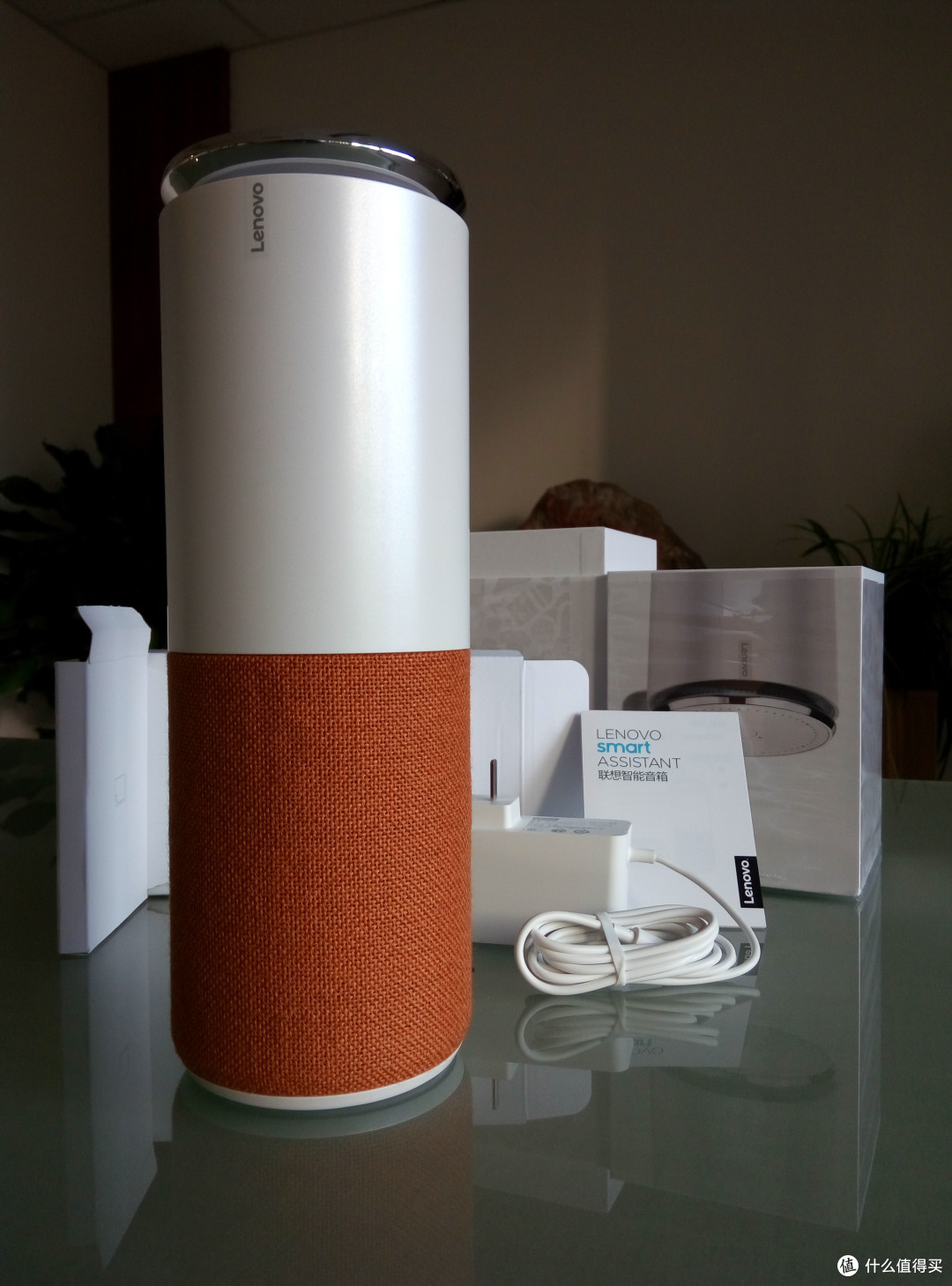 闭上眼张开嘴用耳朵感受生活的乐趣lenovo联想智能音箱