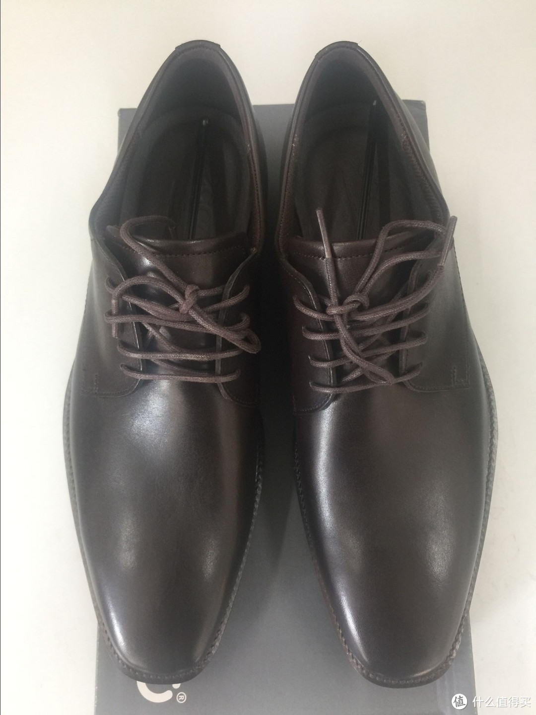 Shoebuy购入：ECCO Faro Plain Toe Tie 系列皮鞋 开箱体验