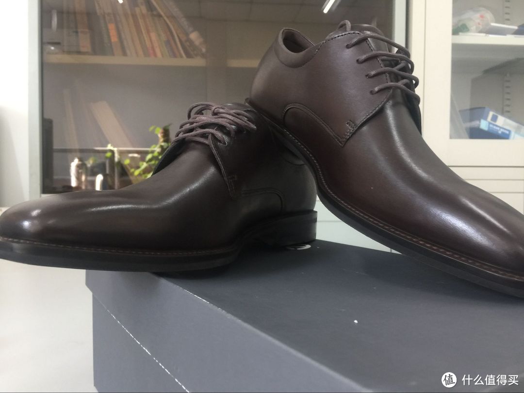 Shoebuy购入：ECCO Faro Plain Toe Tie 系列皮鞋 开箱体验