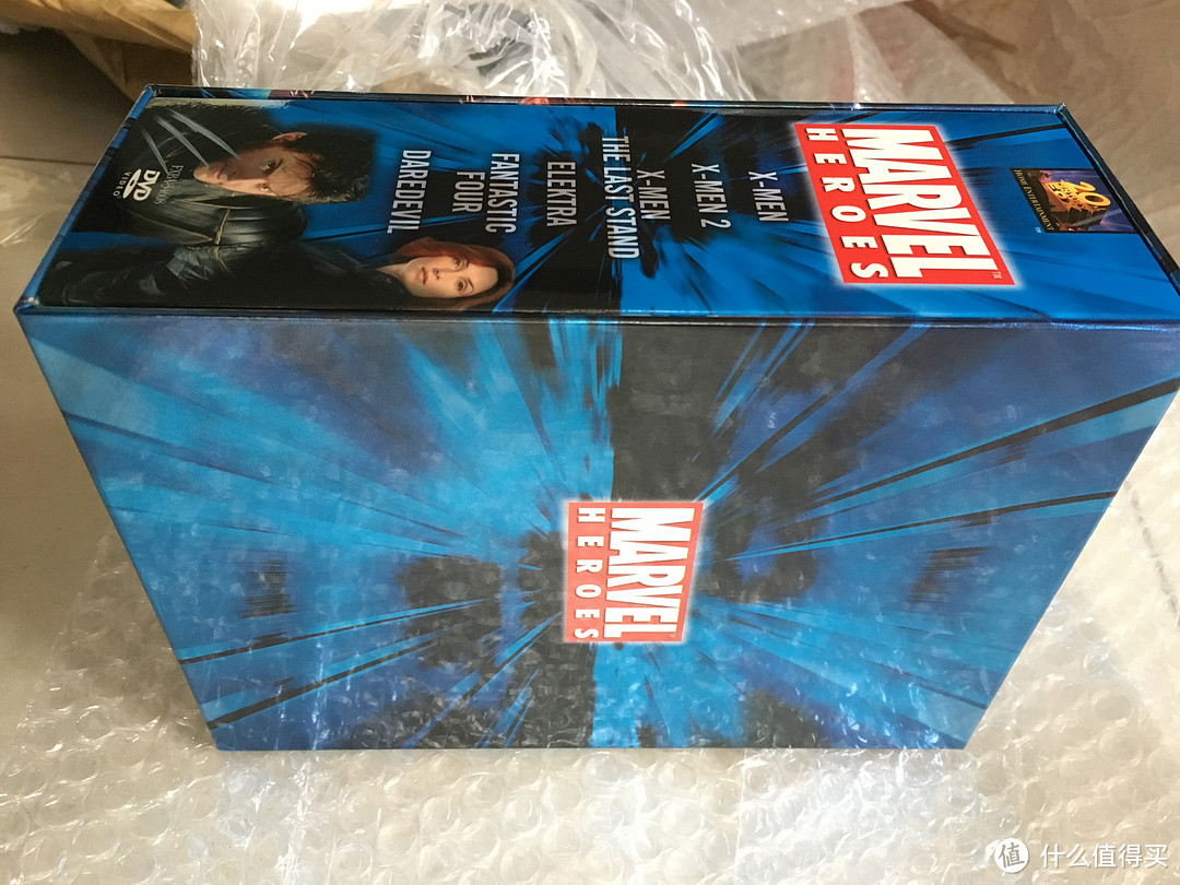 日本2区版 MARVEL 漫威 英雄电影 DVD礼盒装 开箱