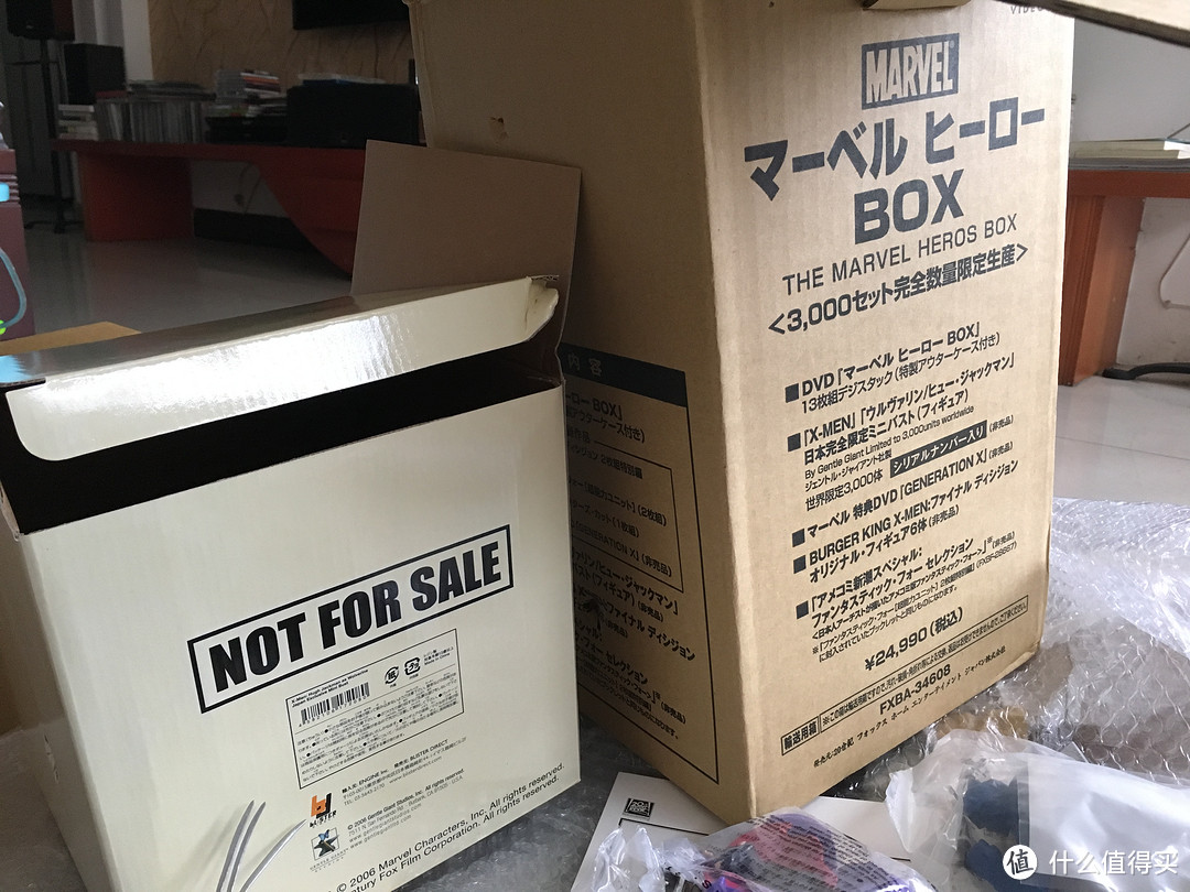 日本2区版 MARVEL 漫威 英雄电影 DVD礼盒装 开箱