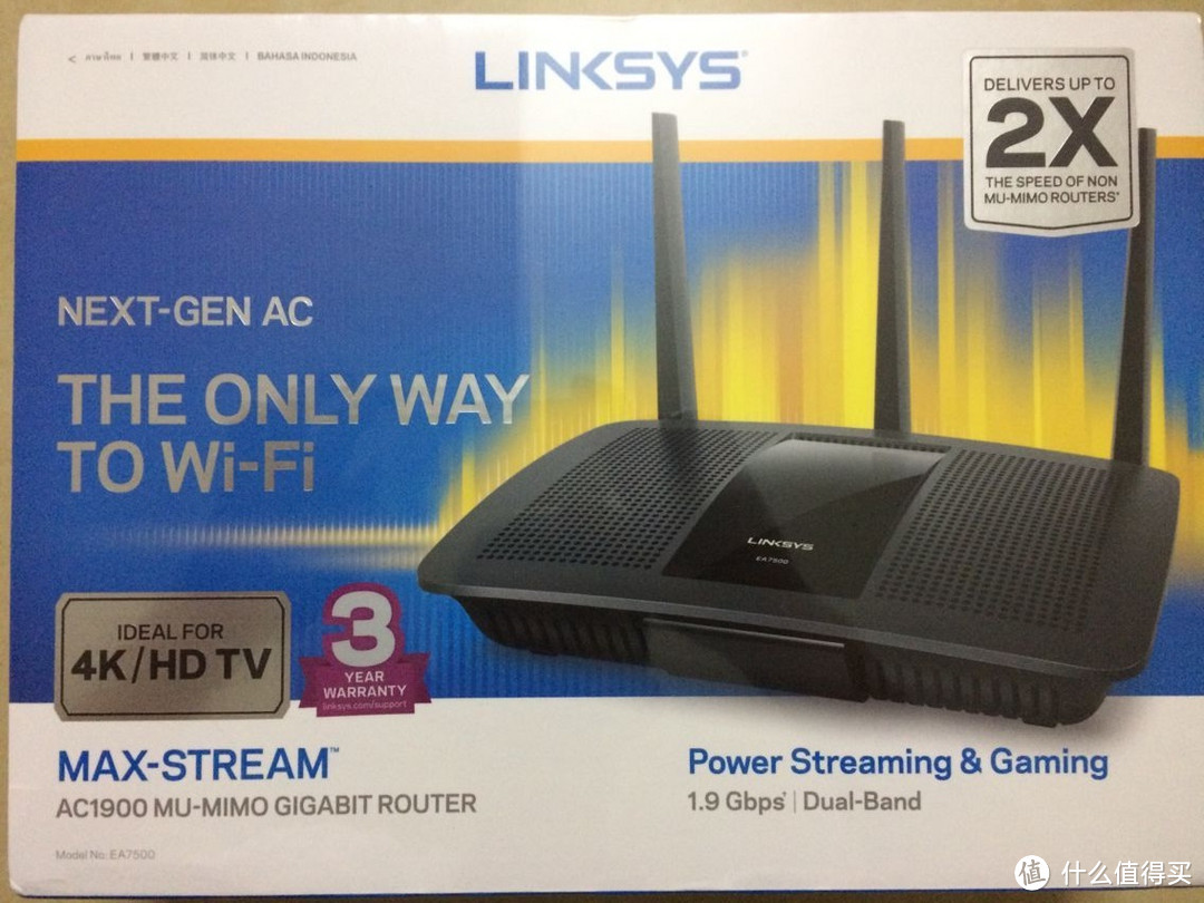 Linksys 领势 EA7500 路由器