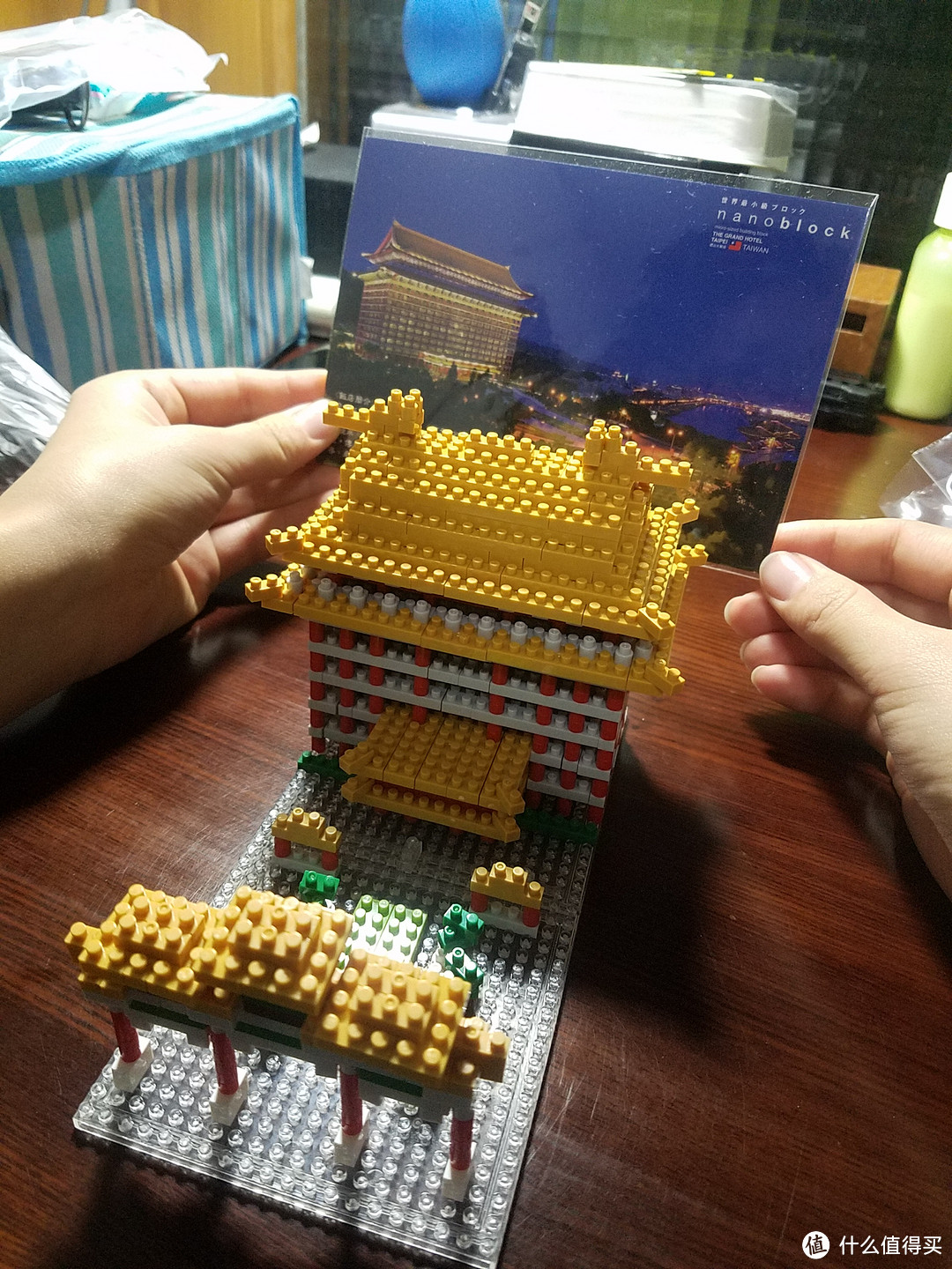 #原创新人# Nanoblock 圆山大饭店 拼插积木