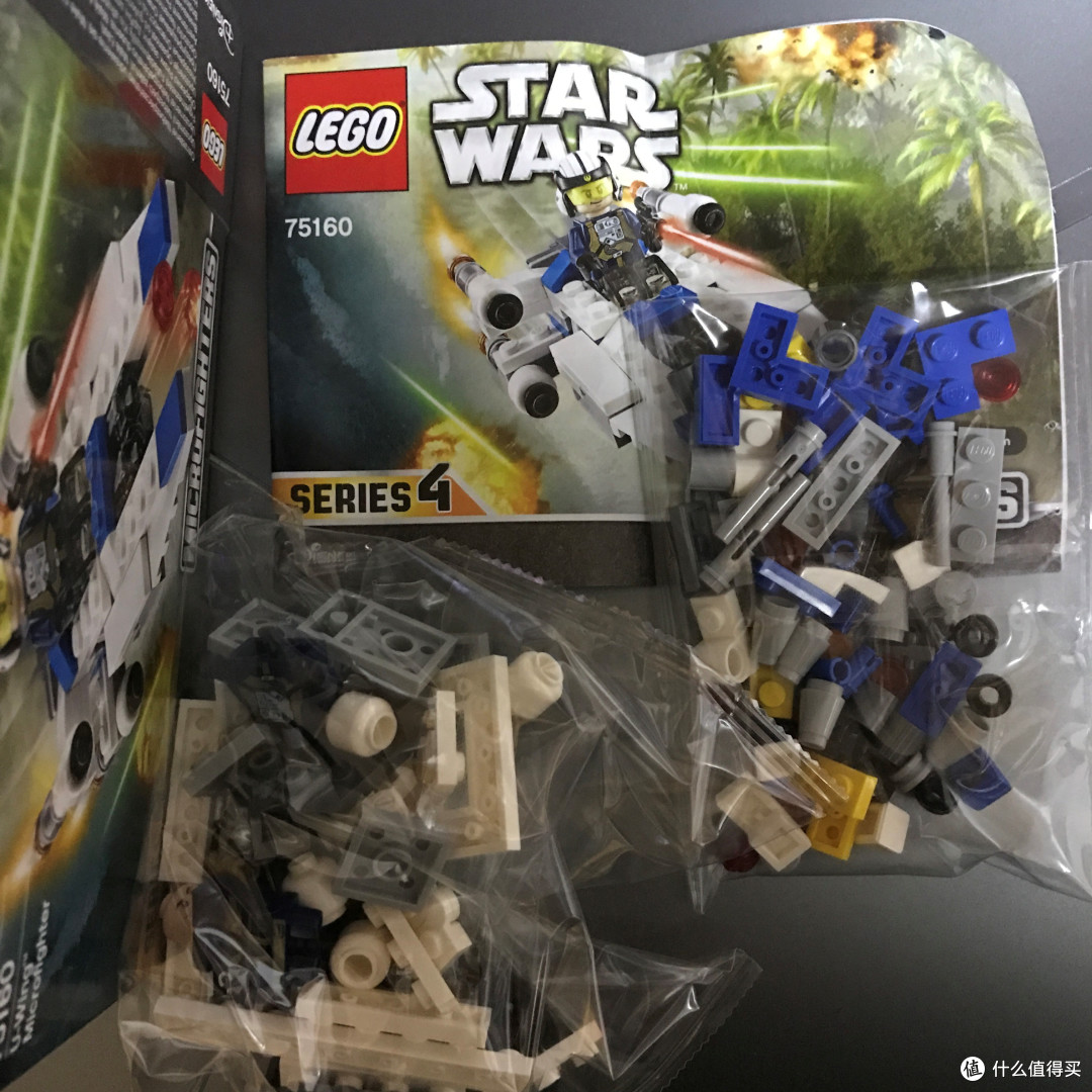 微载具——两款LEGO 乐高 迷你星战系列飞船75160与75163