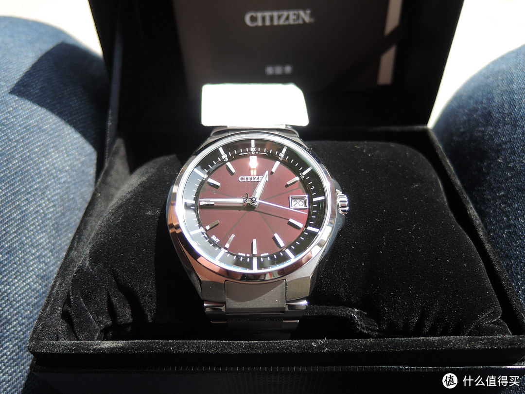 我的第三块表——CITIZEN 西铁城 CB3010-57E钛合金光动能电波表