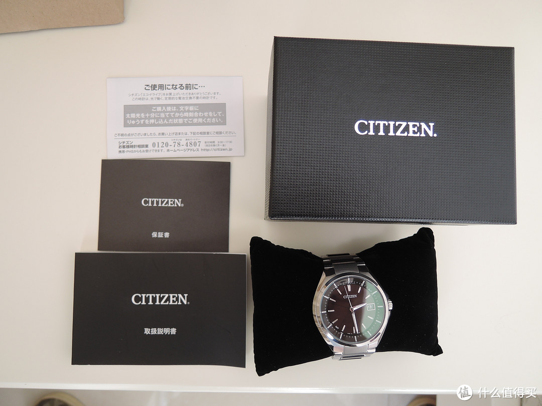 我的第三块表——CITIZEN 西铁城 CB3010-57E钛合金光动能电波表