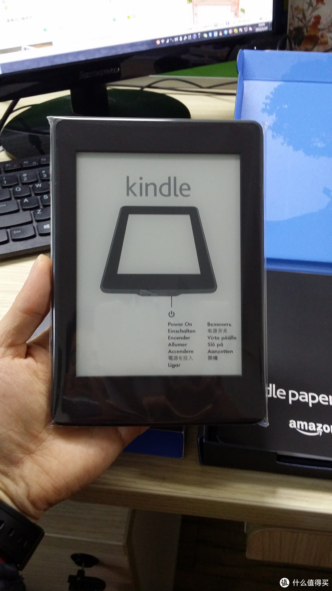 Kindle Paperwhite3开箱-纪念读书生涯的正式开始