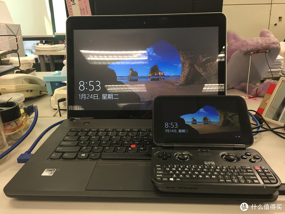 #原创新人# 迟来的开箱与简单评测 — GPDWIN 掌上游戏电脑