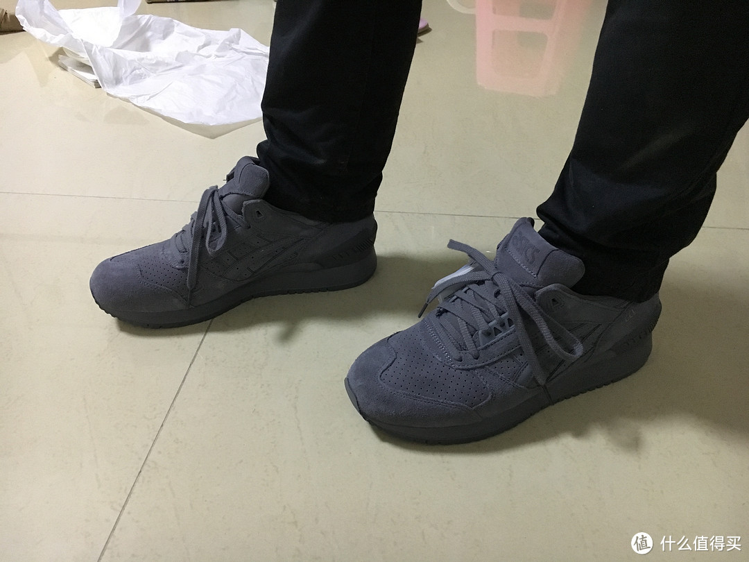 #原创新人#17新款 ASICS 亚瑟士 GEL RESPECTOR 情侣复古休闲鞋