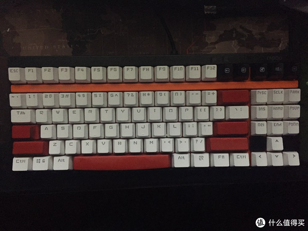 服役2年终升级：RAPOO 雷柏 V500 机械键盘 换轴美颜记