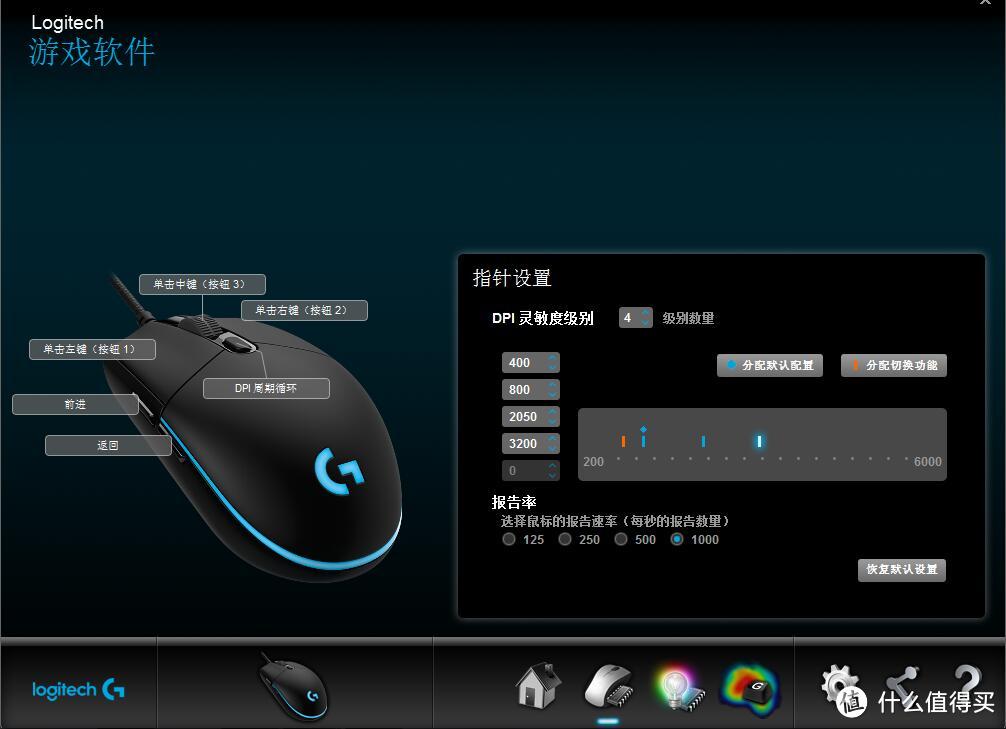 炫酷外表 强大内「芯」Logitech 罗技 G102 PRODIGY游戏鼠标初体验