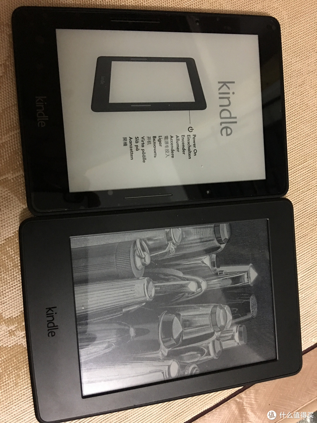 Amazon 亚马逊 Kindle Paperwhite 3 与voyage的一点点感受