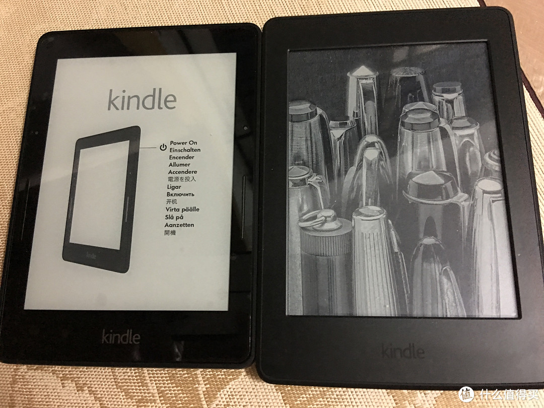 Amazon 亚马逊 Kindle Paperwhite 3 与voyage的一点点感受