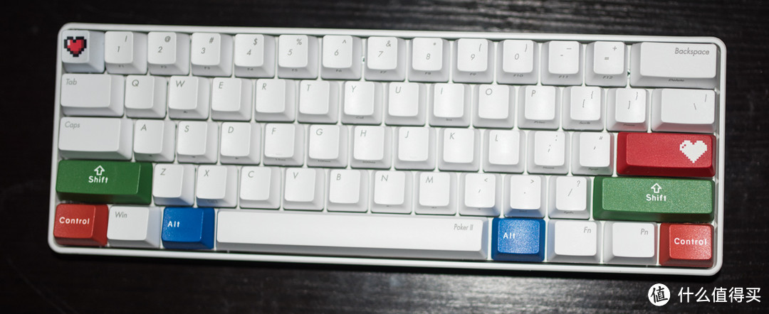 #本站首晒#一把可爱的小萝莉：iKBC 全新款 POKER II (Type C) 青轴 机械键盘