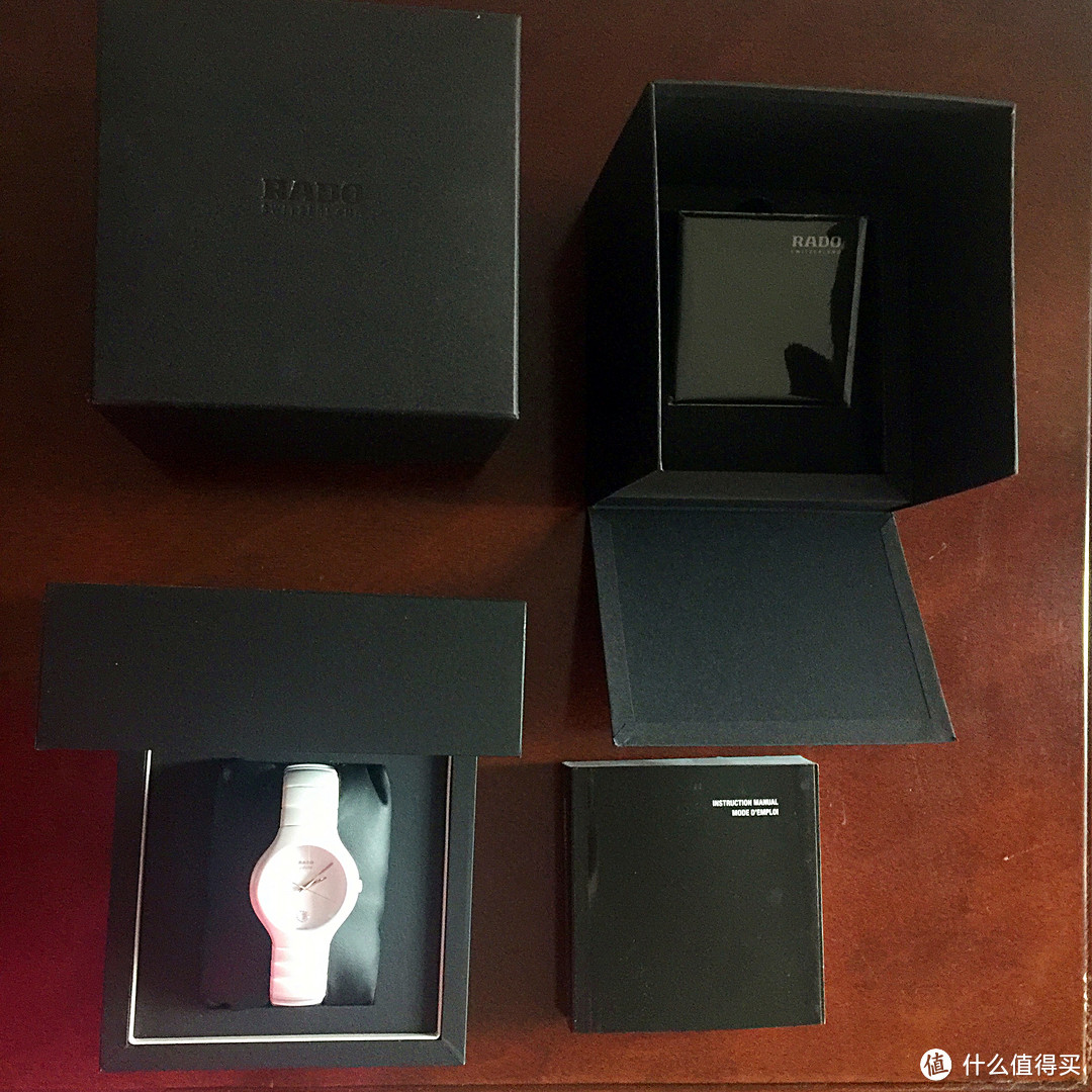 #原创新人#本站首晒#RADO 雷达 True Jubile R27695722 女款陶瓷时装腕表