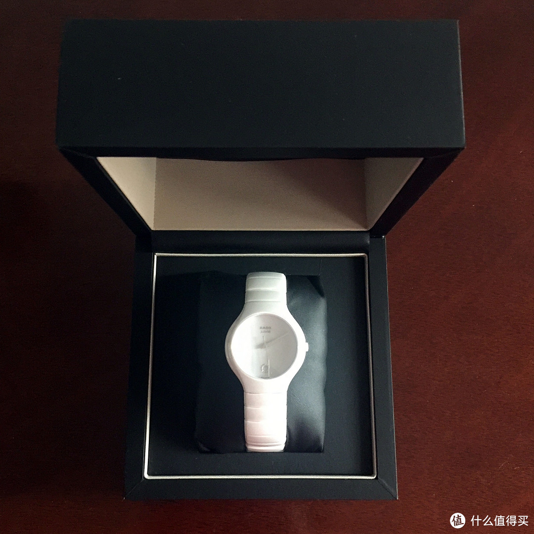 #原创新人#本站首晒#RADO 雷达 True Jubile R27695722 女款陶瓷时装腕表