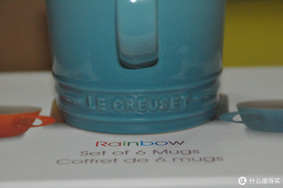 招行10元风暴——法国 LE CREUSET 酷彩 陶瓷 350ML 马克杯 彩虹六件套