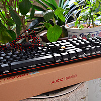 只要199元的全键无冲机械键盘——AJAZZ黑爵机械战警合金机械键盘