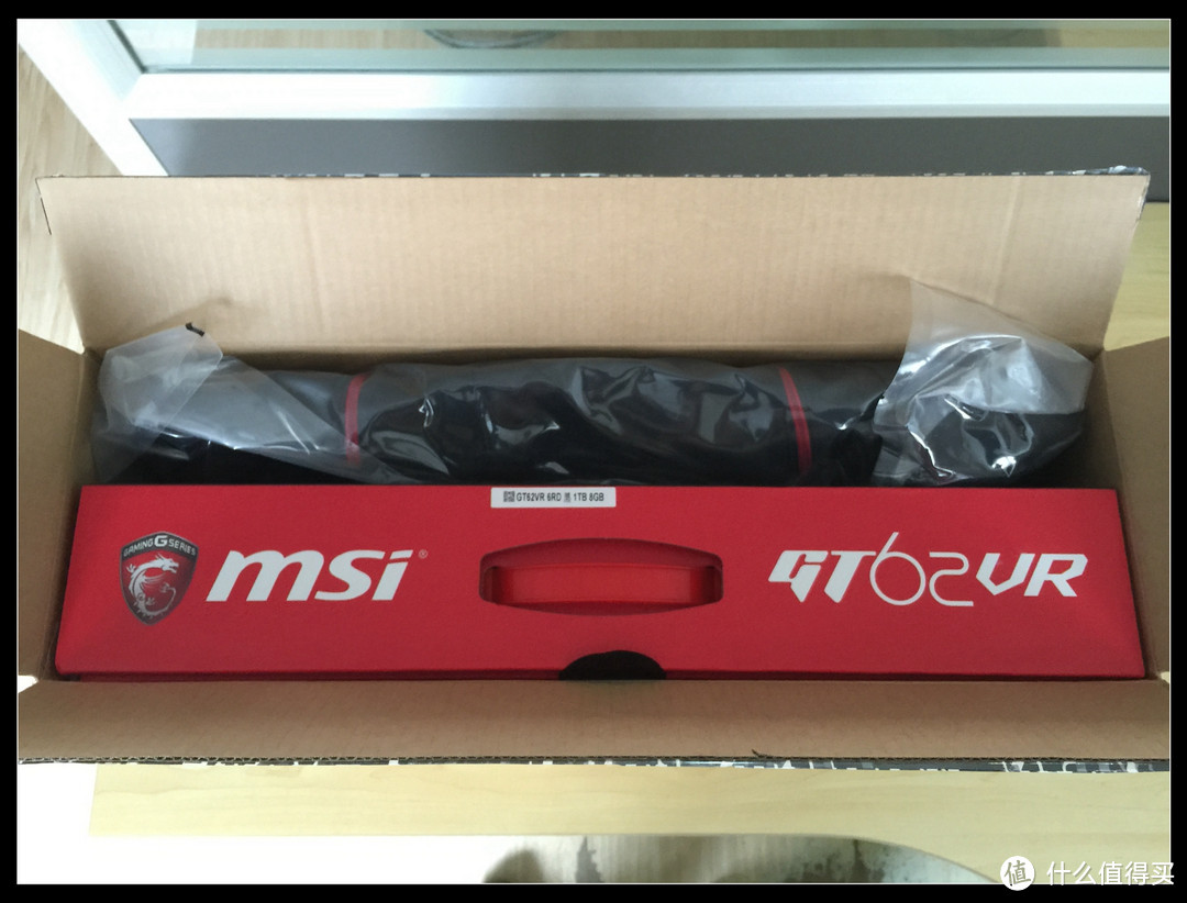 #本站首晒# MSI 微星 GT62VR笔记本电脑 新春伪开箱