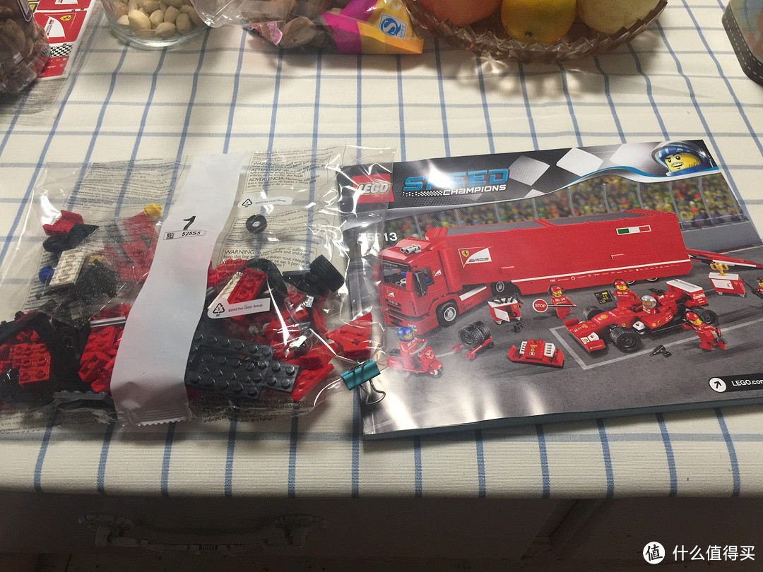 一眼就喜欢上的 LEGO 乐高 75913 F14 T & Scuderia 法拉利重卡