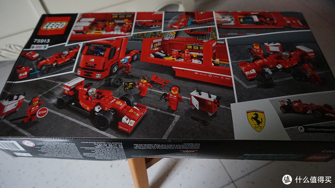 一眼就喜欢上的 LEGO 乐高 75913 F14 T & Scuderia 法拉利重卡