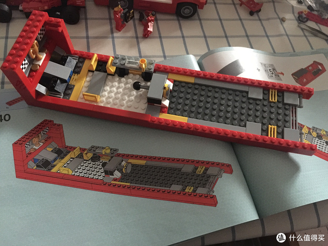 一眼就喜欢上的 LEGO 乐高 75913 F14 T & Scuderia 法拉利重卡