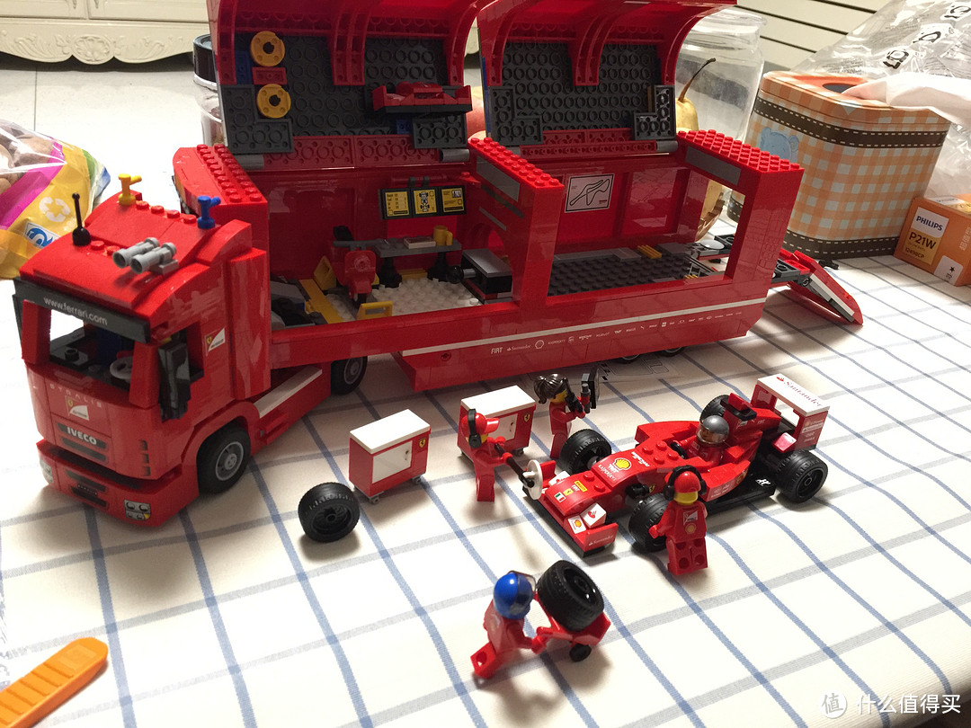 一眼就喜欢上的 LEGO 乐高 75913 F14 T & Scuderia 法拉利重卡