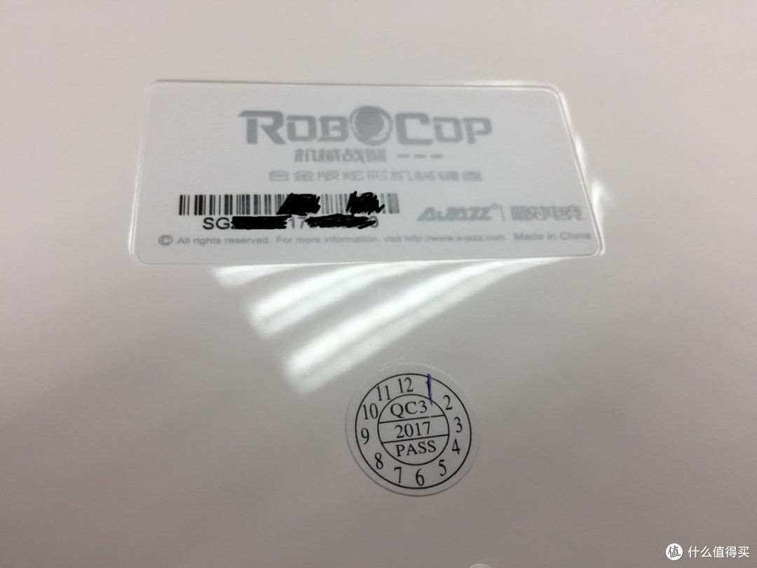 新手入坑佳品,AJAZZ 黑爵 机械战警 合金版炫彩机械键盘(红轴)众测报告