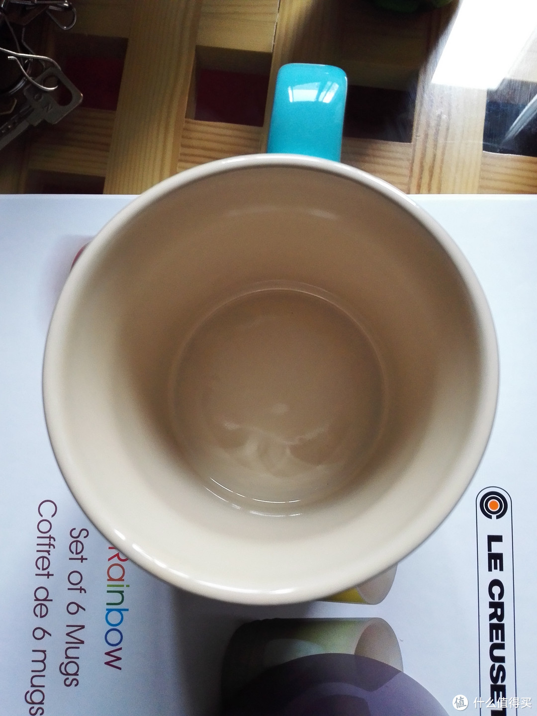 抢你不下百次 — 招行“10元风暴” LE CREUSET 酷彩 彩虹杯6件套 终到手