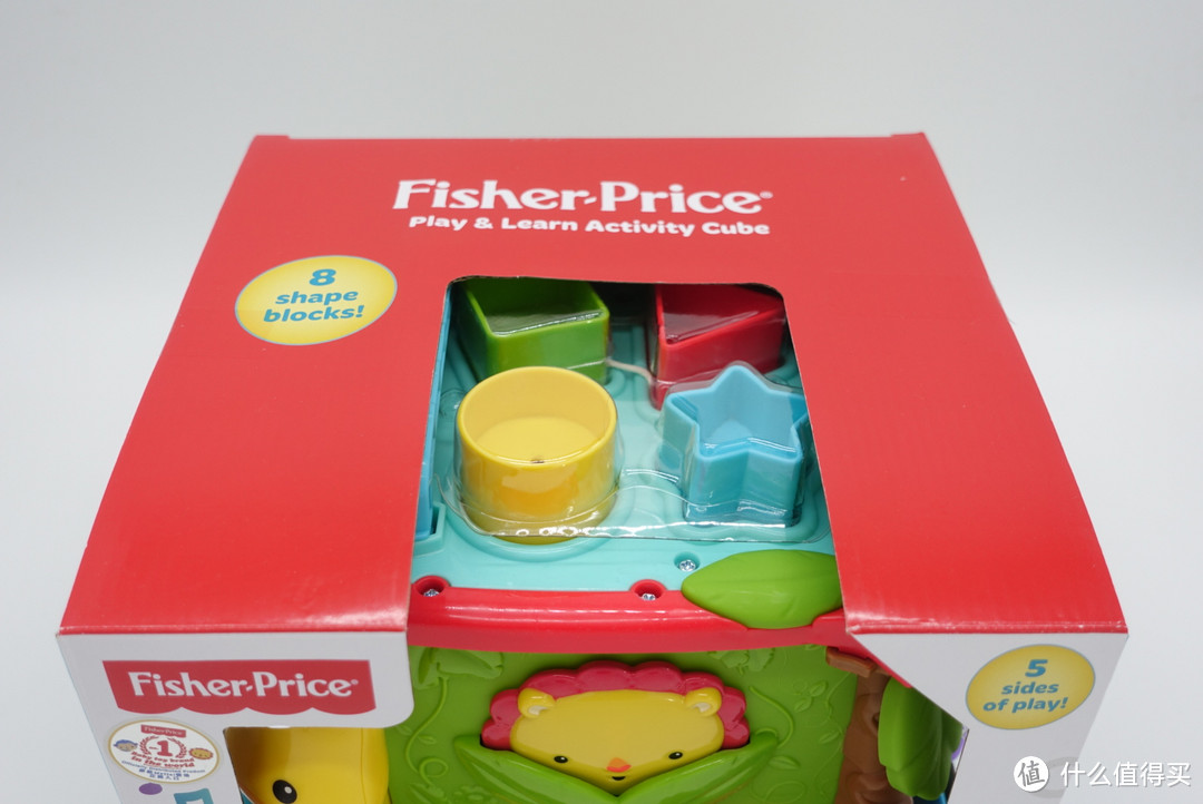 给娃的小福利：Fisher Price 费雪 探索学习六面盒 开箱体验