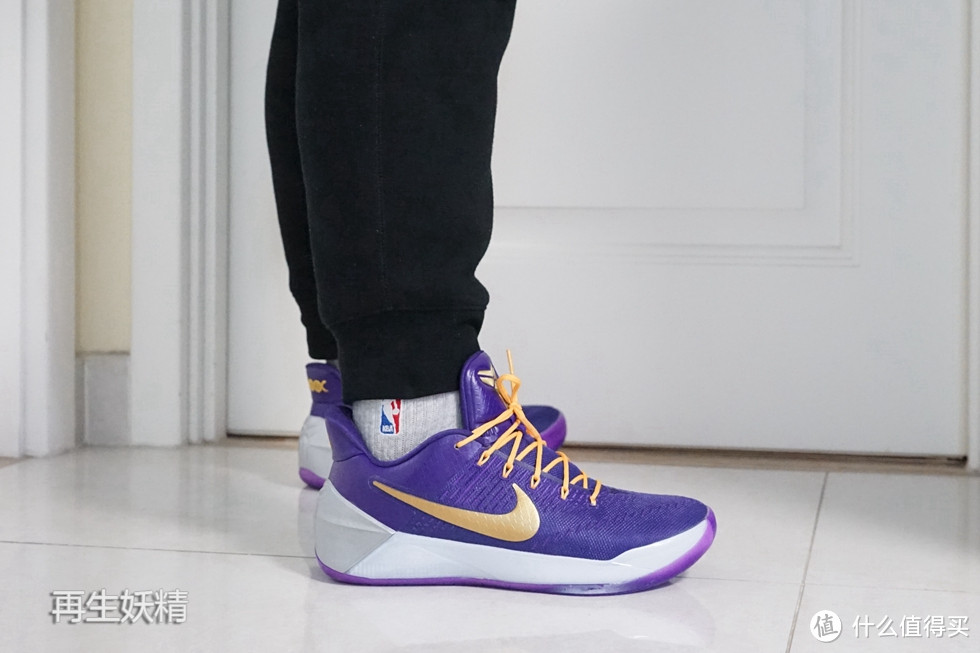 #本站首晒# 开创新纪元：NIKE 耐克 KOBE A.D ID定制款 男款篮球鞋 开箱、上脚