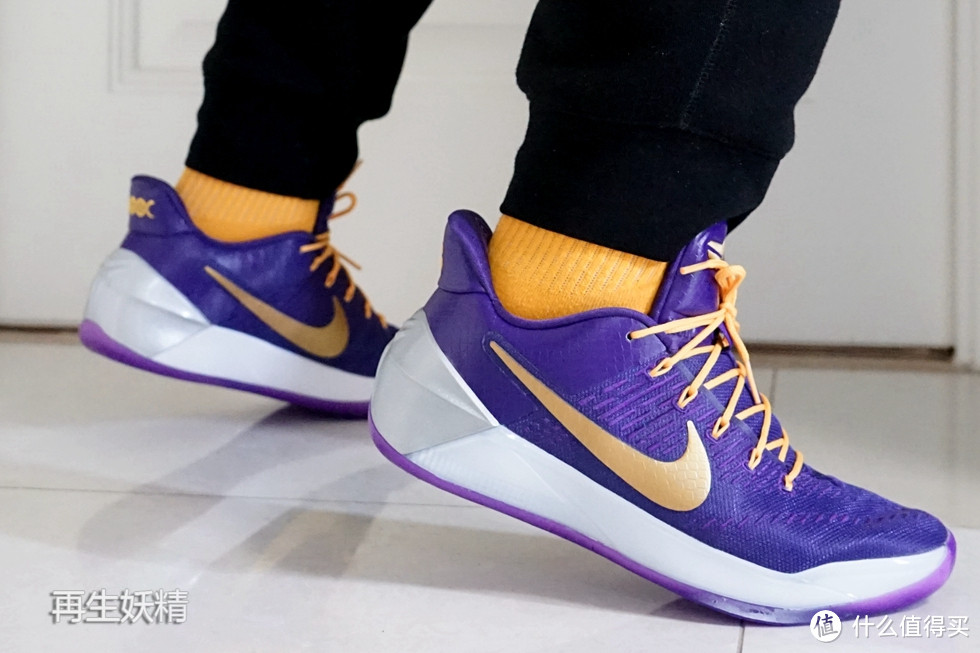 #本站首晒# 开创新纪元：NIKE 耐克 KOBE A.D ID定制款 男款篮球鞋 开箱、上脚