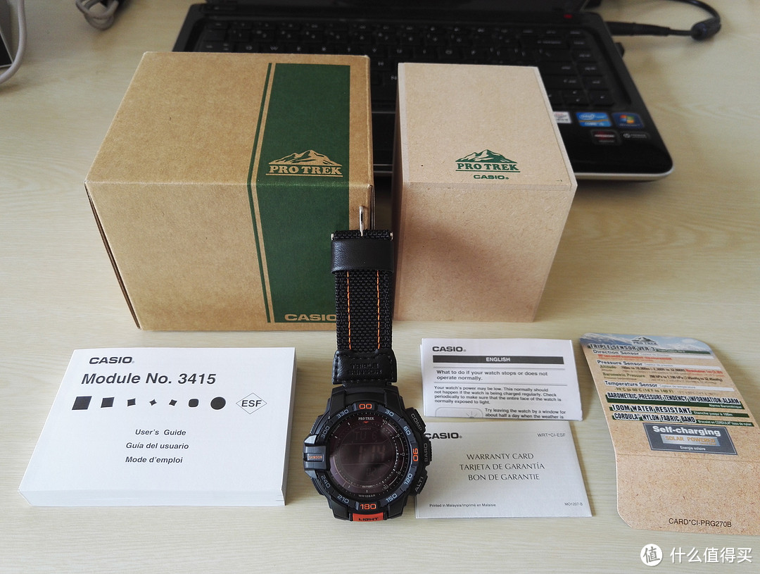 太不容易了：CASIO 卡西欧 PRG-270B-1CR购买历程及开箱晒