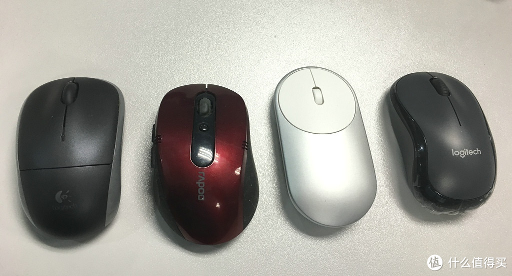 Logitech 罗技 静音M220 鼠标 VS MI 小米鼠标