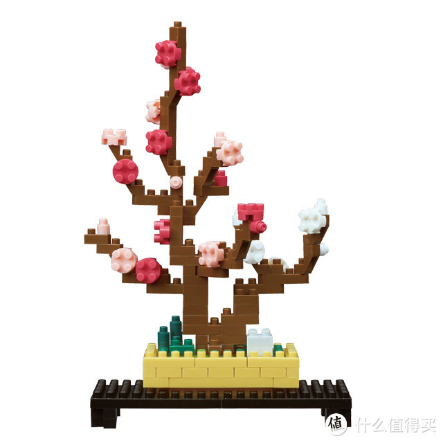 #原创新人#Nanoblock 微型积木 松梅贺岁款 开箱