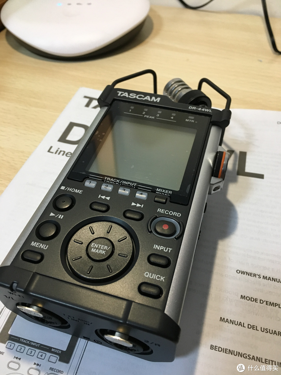 新玩具 TASCAM DR-44WL 录音笔 开箱