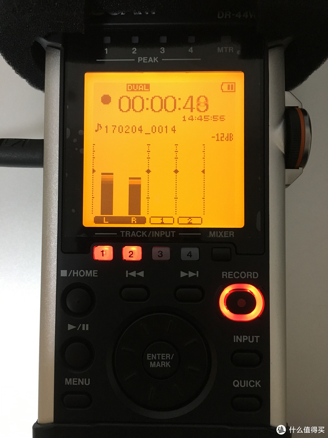 新玩具 TASCAM DR-44WL 录音笔 开箱