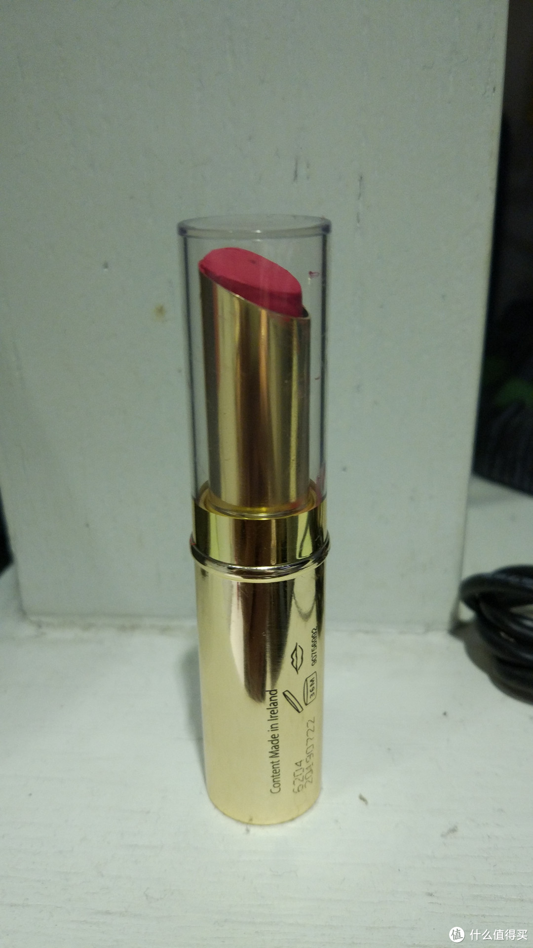 【轻众测】MAXFACTOR 蜜丝佛陀 恒彩润泽锁色唇膏（45号樱桃红）