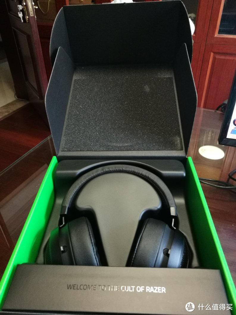 #原创新人#RAZER 雷蛇 北海巨妖 7.1 V2USB 数字游戏耳麦开箱