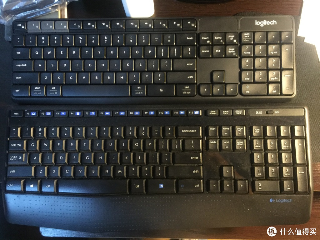 Logitech 罗技 K375S 多设备 无线蓝牙键盘 开箱