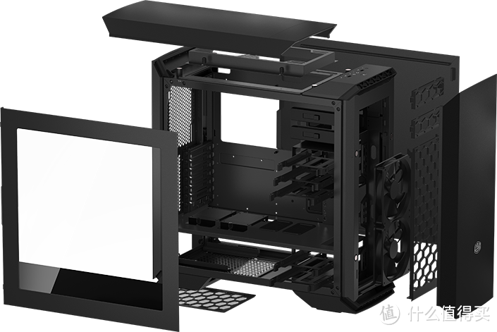 #本站首晒#Excuse me，静音机箱还能这样玩？COOLERMASTER 酷冷至尊 MasterCase 6系列