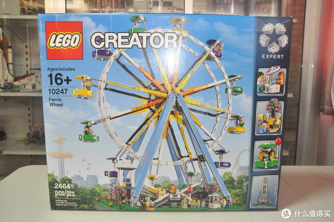 LEGO 乐高 10247 Ferris Wheel 摩天轮 附电动改装