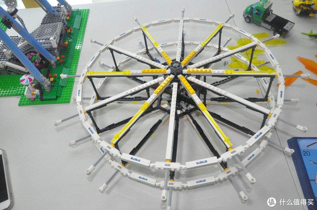 LEGO 乐高 10247 Ferris Wheel 摩天轮 附电动改装