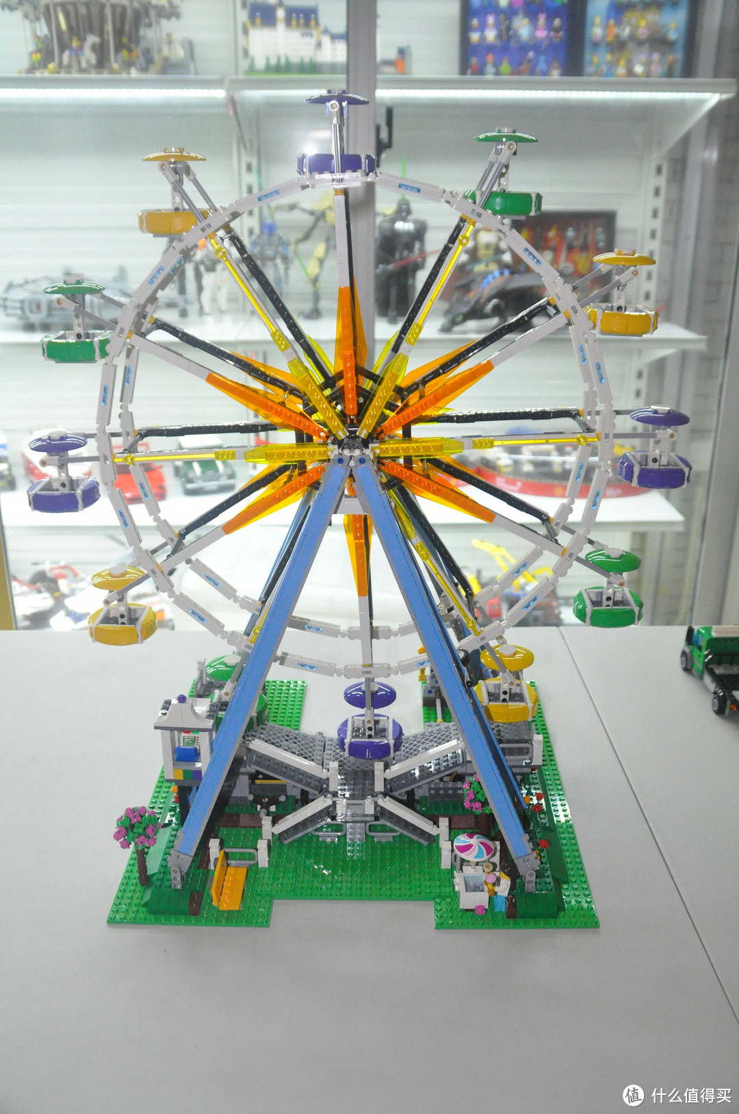 LEGO 乐高 10247 Ferris Wheel 摩天轮 附电动改装