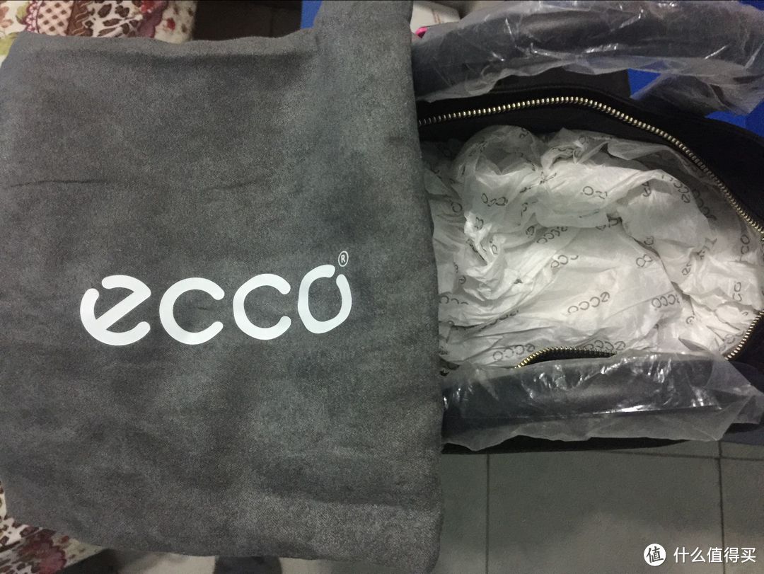 新年德亚又一购 —— ecco 爱步 男士真皮商务包