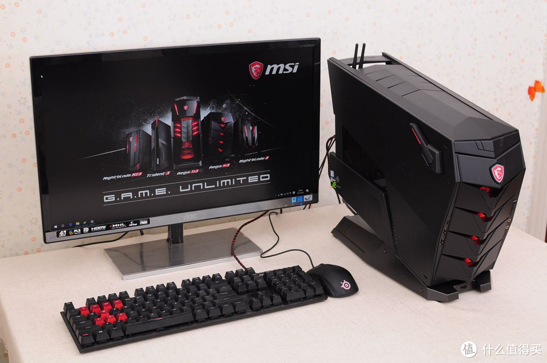 终于有年终奖了，帮壕友买的新年礼物：MSI 微星 Aegis x3主机 小晒