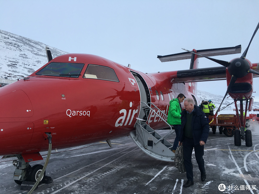 格陵兰小飞机，第一次坐，略慌